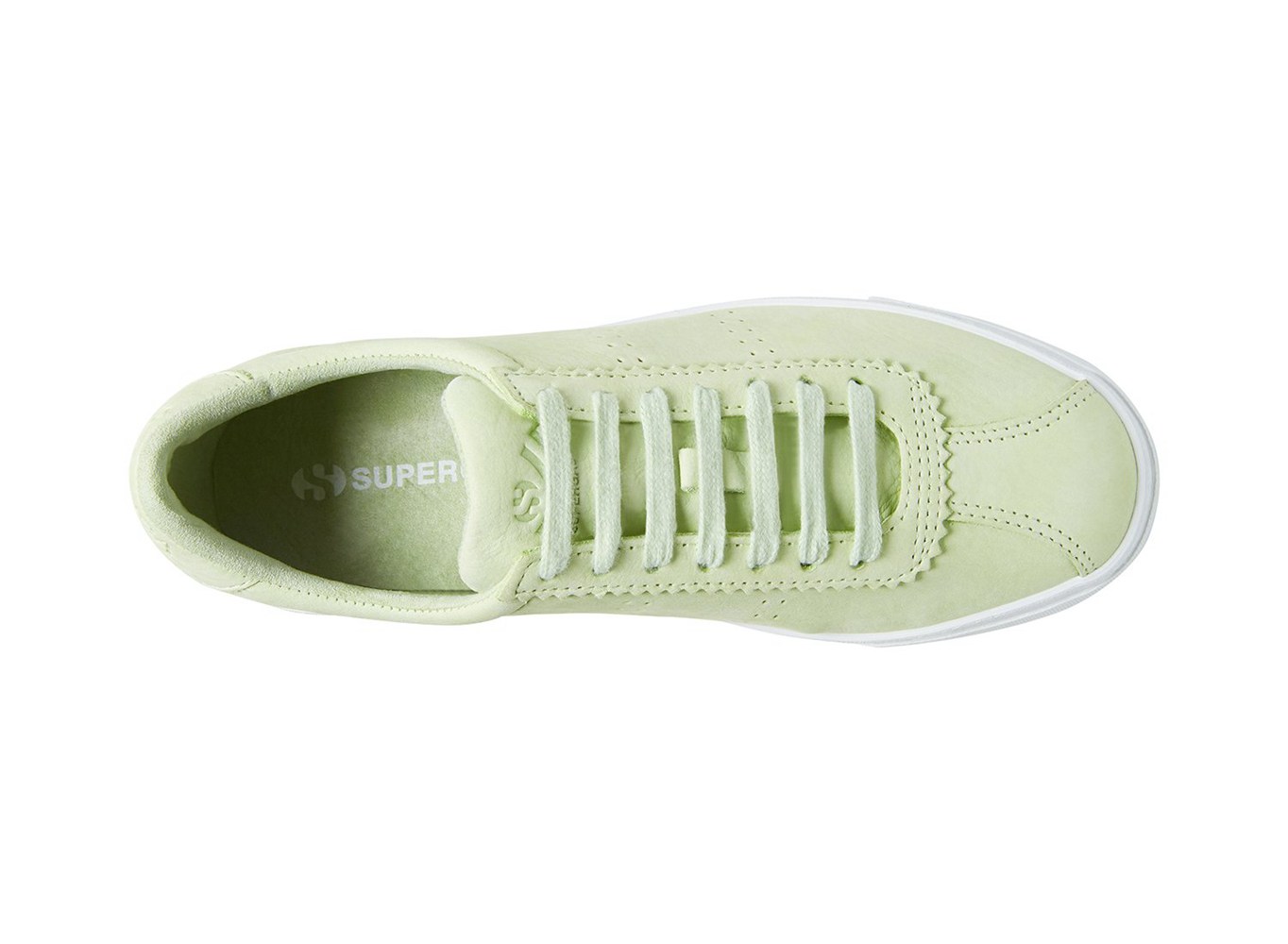 Superga Sneakers Womens - 2843 Clubs Nbkleaw - Light Green - VGEOR7460